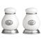 Tuscan French Country White Ceramic Salt and Pepper Shaker|Kathy Kuo Home