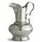 Vintage French Silver Pewter Fluted Pitcher|Kathy Kuo Home