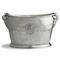 Vintage French Silver Pewter Ice Bucket|Kathy Kuo Home