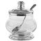 Tavola French Country Covered Glass Bowl with Spoon|Kathy Kuo Home