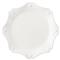 Juliska Berry &amp; Thread Whitewash Ceramic Scallop Salad Plate|Kathy Kuo Home