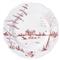 Juliska Country Estate Winter Frolic White Ceramic Dinner Plate|Kathy Kuo Home