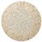 Byzantine Global Bazaar Cream Capiz Shell Round Placemat - Set of 4|Kathy Kuo Home