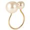 Pearl Modern Classic Gold Metal Napkin Ring - Set of 4|Kathy Kuo Home