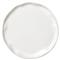 Forma Cloud Modern Classic White Stoneware Salad Plate|Kathy Kuo Home