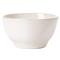 Forma Cloud Modern Classic White Stoneware Cereal Bowl|Kathy Kuo Home