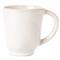 Forma Cloud Modern Classic White Stoneware Mug|Kathy Kuo Home