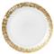 Rufolo Modern Classic Gold Glass Salad Plate|Kathy Kuo Home