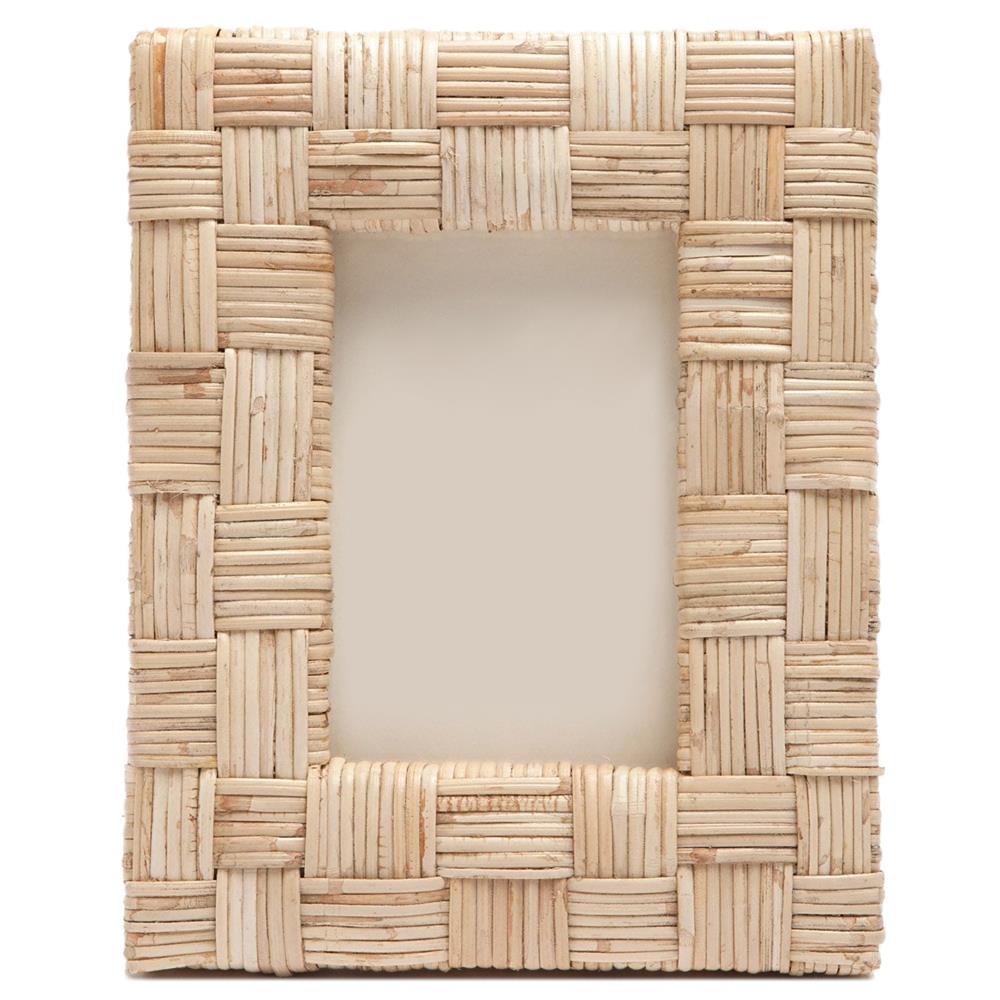 Pigeon And Poodle Genova Coastal Beach Natural Rope Picture Frame - 4x6|