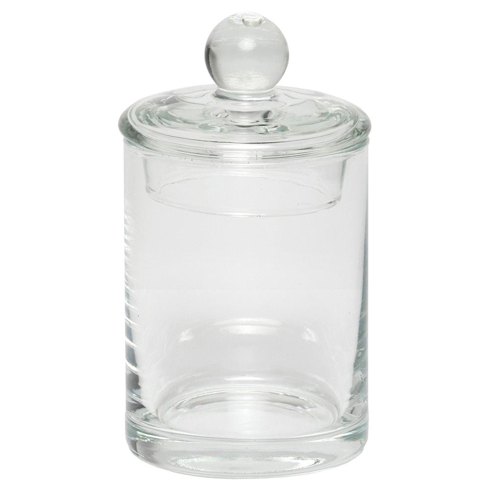 Pigeon and Poodle Darby Modern Classic Clear Glass Canister - Small|