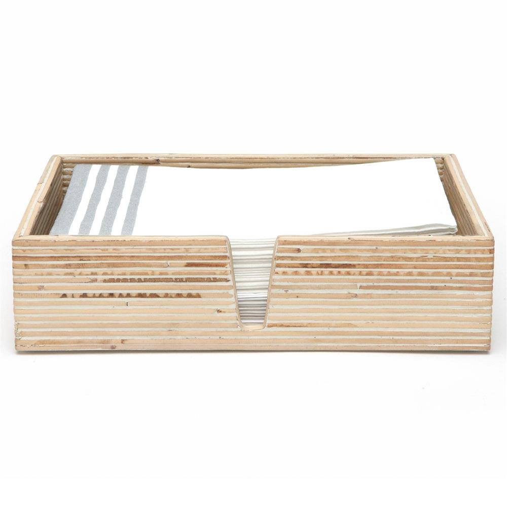 Pigeon And Poodle Kona Rattan Hand Towel Tray