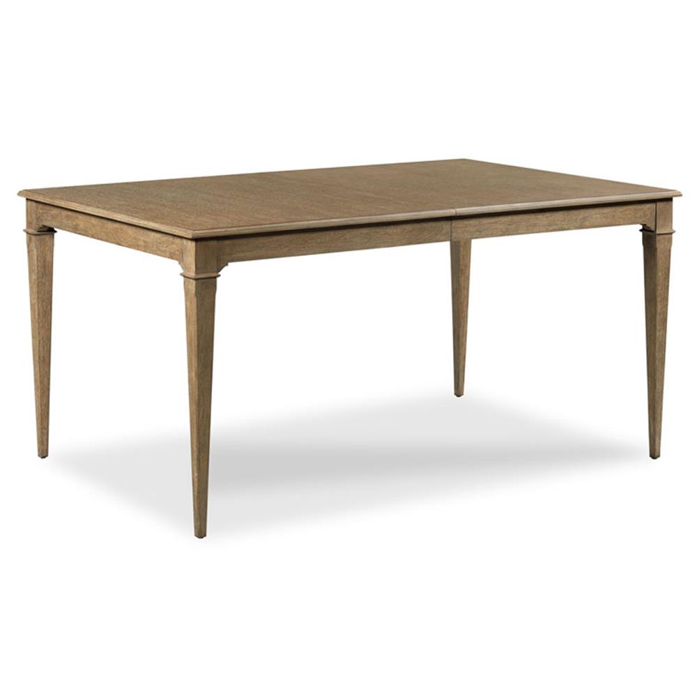 Marseille French Vintage Brown Wood Extendable Dining Table - 60-104"|