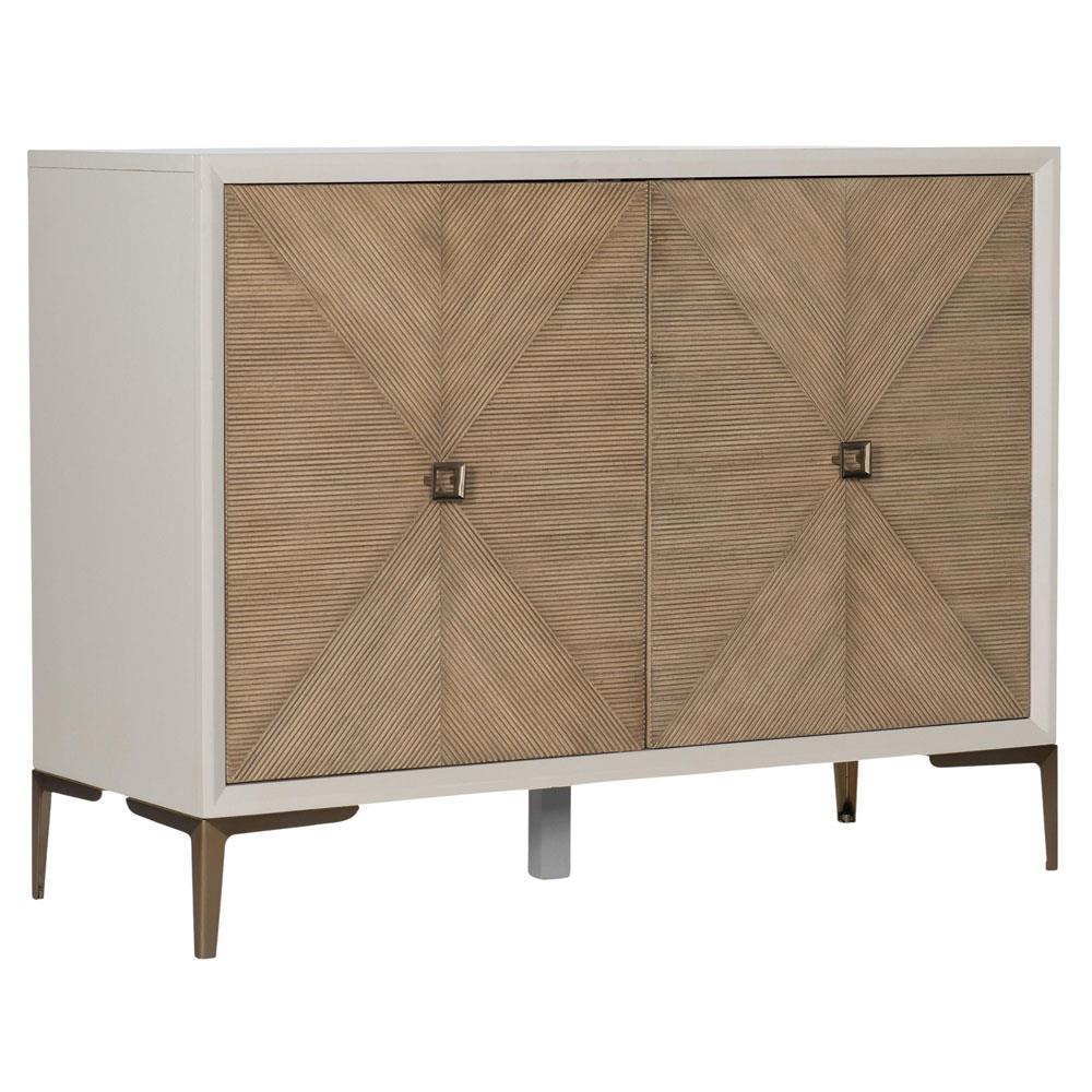 Lizette Modern Classic Beige Reeded Sideboard|