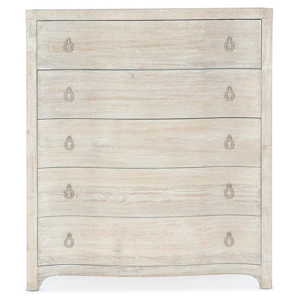 light brown tall dresser Taylor 5-drawer Rectangular Chest Light Honey Brown