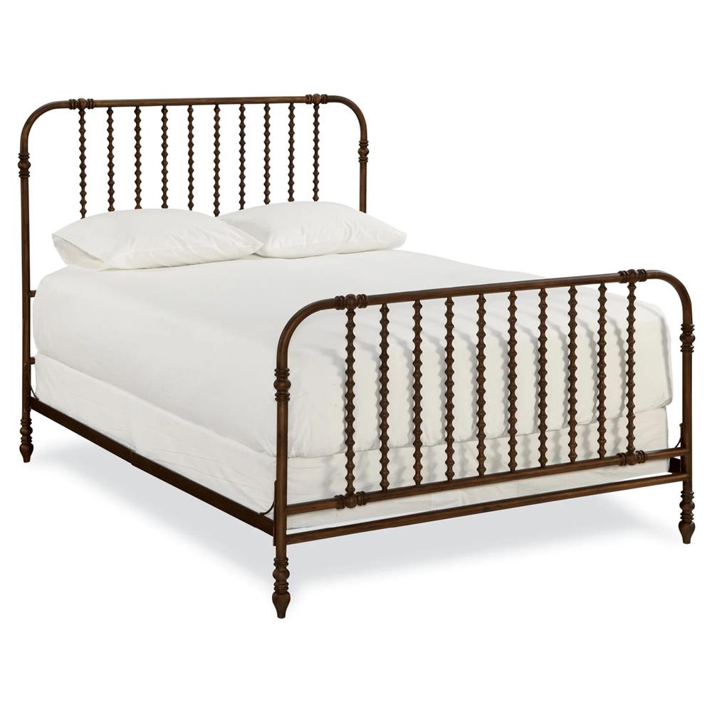 Sylvie French Country Bronze Metal Classic Bed - Queen|
