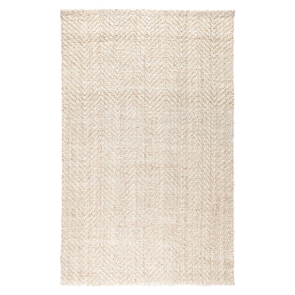 Cream Color Patterned Rug Hedi Modern Classic Cream Herringbone Patterned Jute Rug - 9'x12' 9'x12 ...