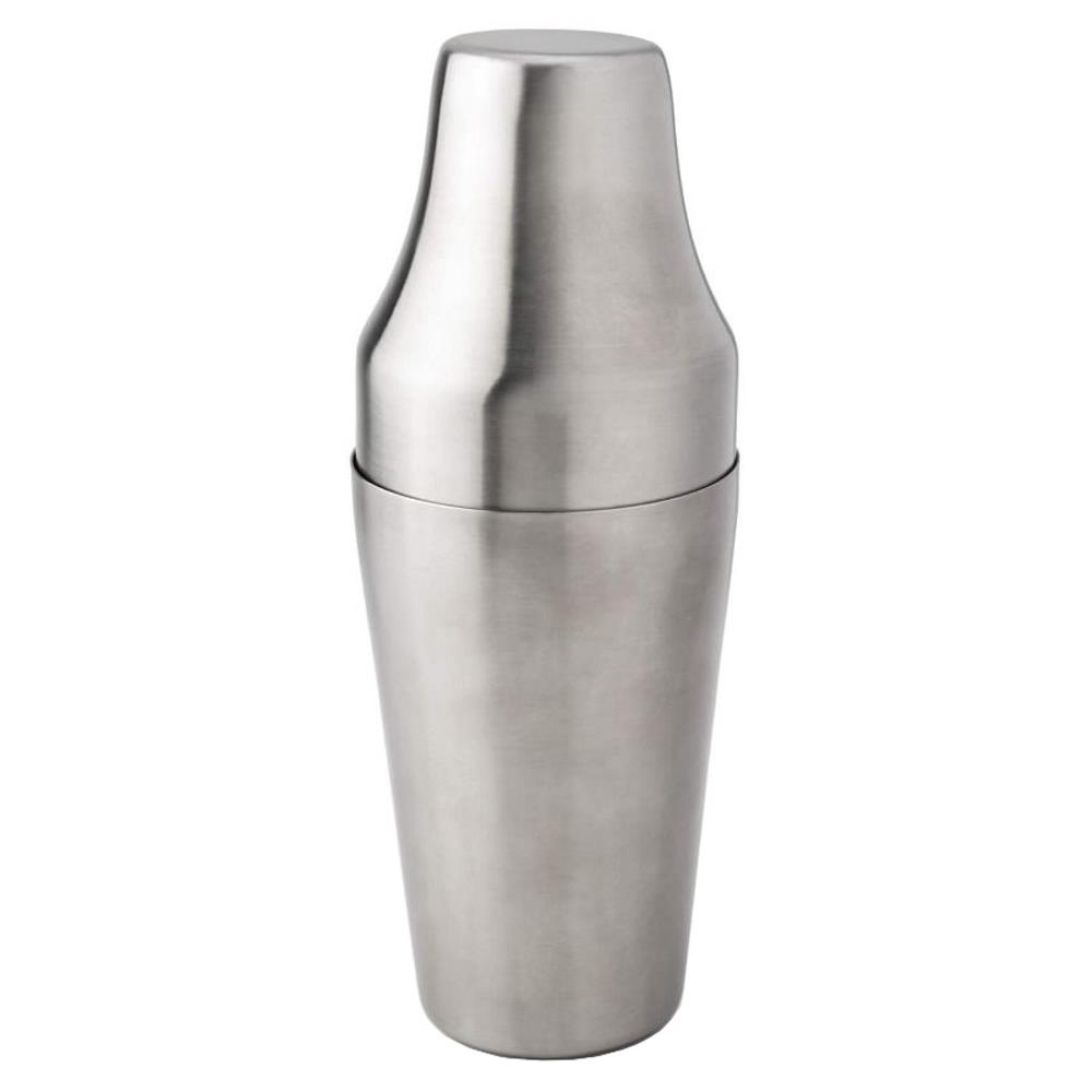 Simon Pearce Modern Classic Silver Stainless Steel Cocktail Shaker|