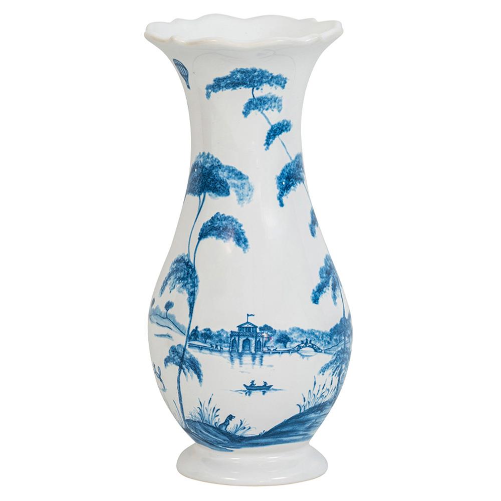 Juliska French Country Estate Delft Blue Ceramic Table Vase Small