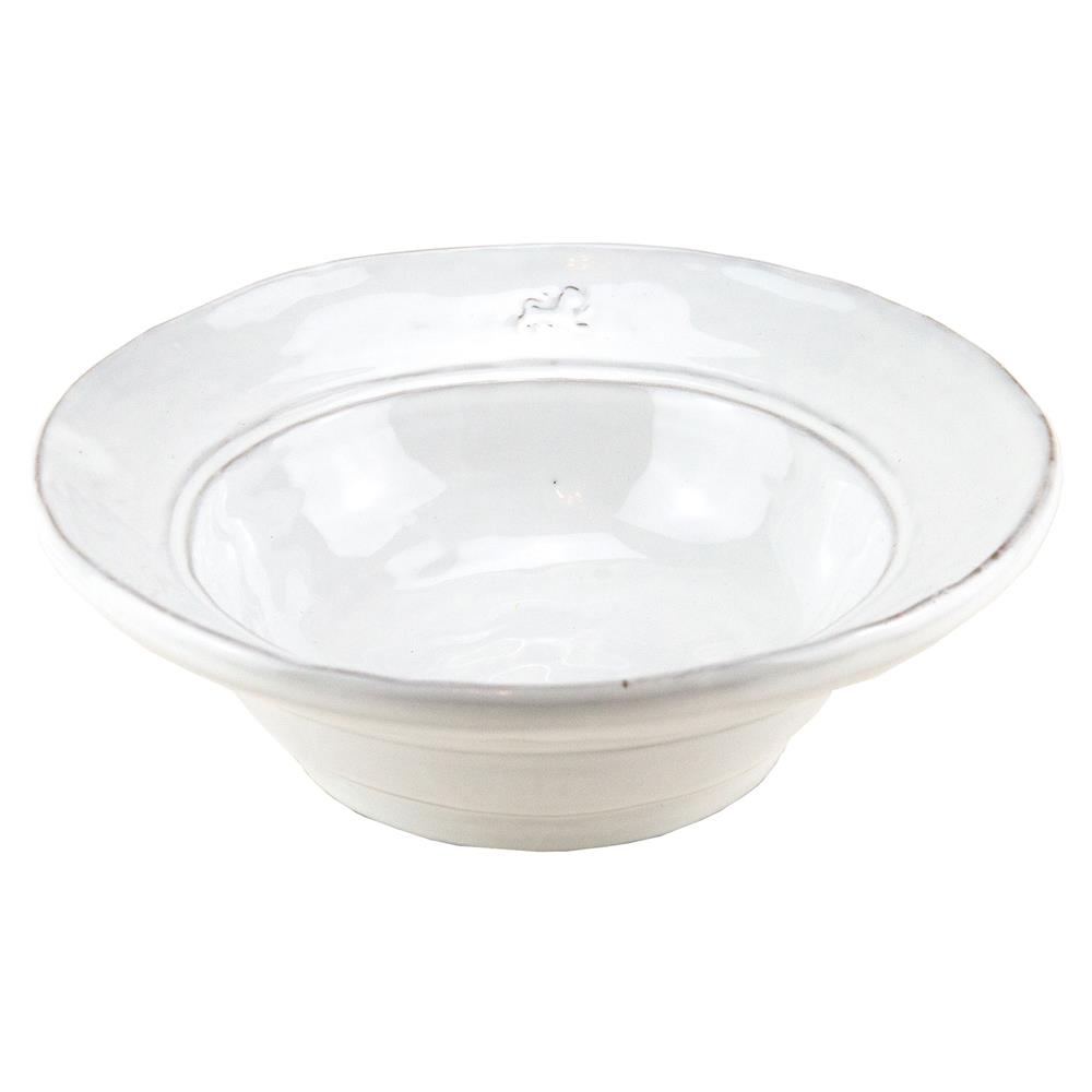 Firenze Modern Classic White Ceramic Cereal Bowl|