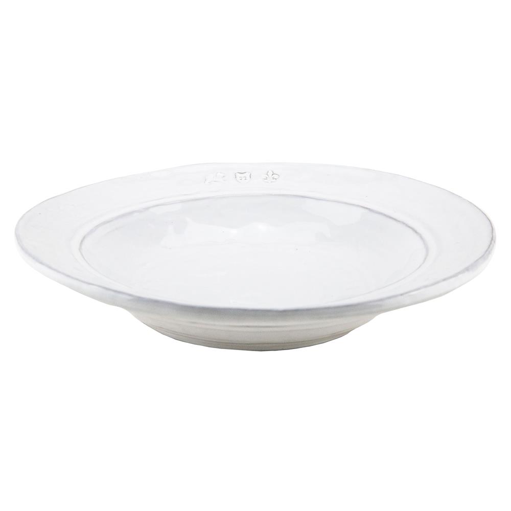 Firenze Modern Classic White Ceramic Soup Bowl|