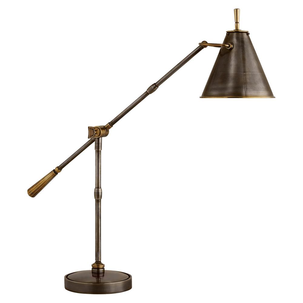 Visual Comfort Goodman Modern Bronze Brass Desk Table Lamp|