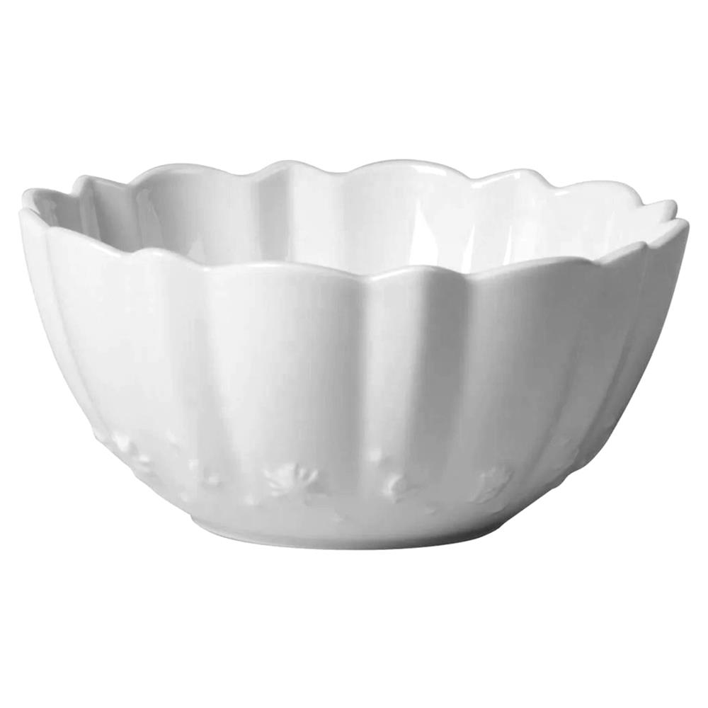 Toys Delight Royal Modern Classic White Porcelain Bowl|