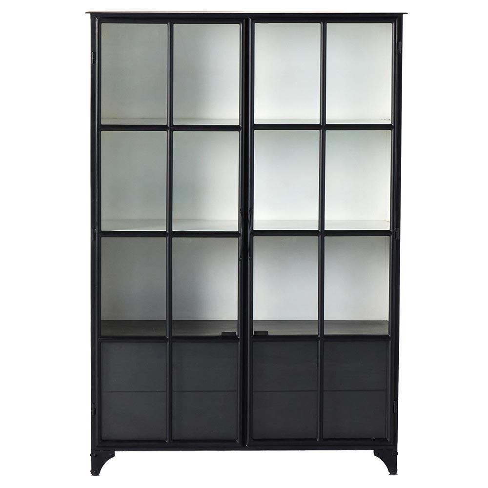 Corden Modern Classic 2 Glass Door 4 Drawer Display Case|