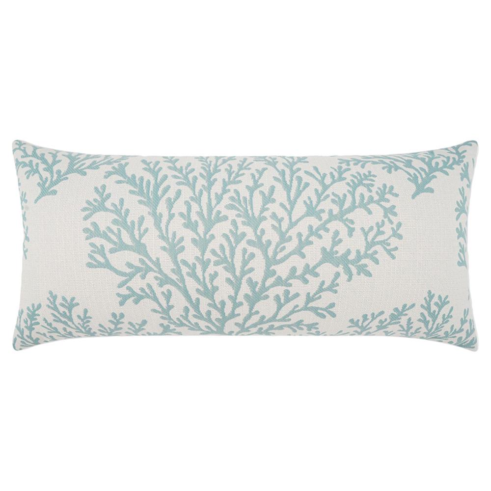 Lumbar Pillow Baby Blue Accent Pillows Bellamy Coastal Beach Light