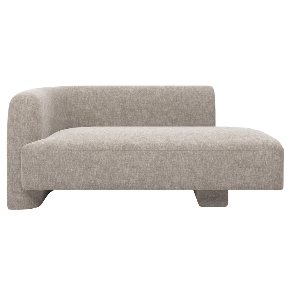 Isla Modern Classic Contessa Khaki Performance Chaise Lounge|