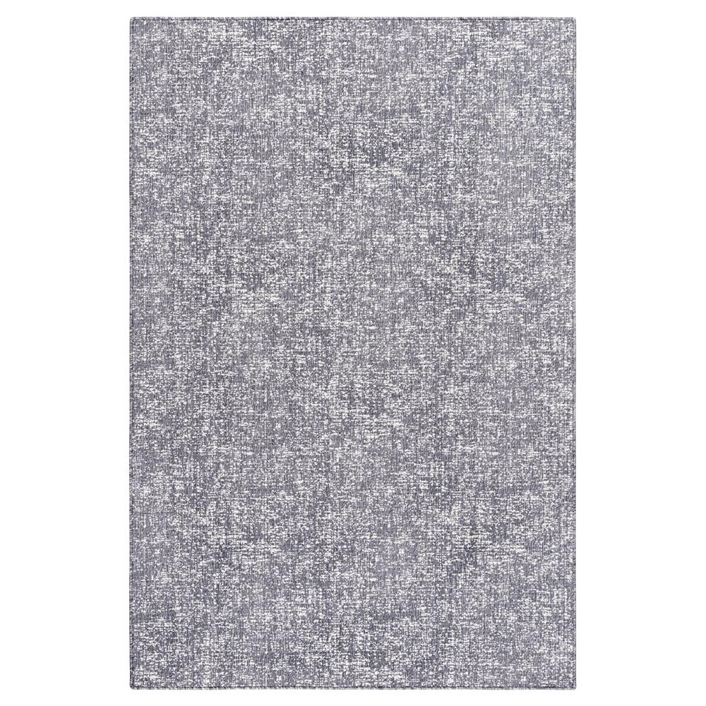 Open Box STARK Missa Modern Grey Wool Textured Dot Patterned Rug - 8'x10'|