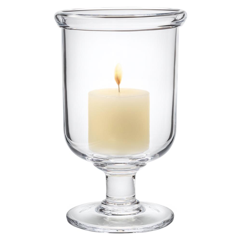Simon Pearce Essex Modern Classic Glass Hurricane Candleholder - Medium|