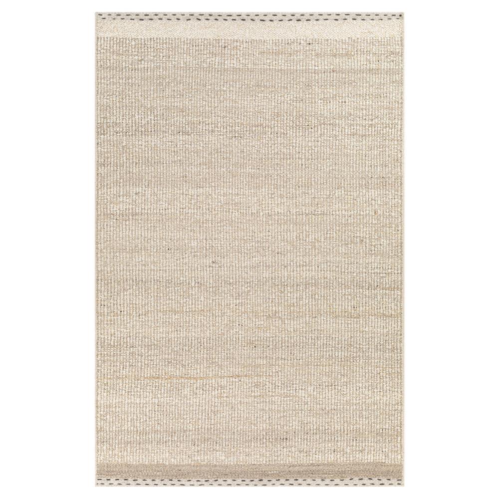 その他 FOOT STEP RUG ciatre exclusive Shiloh Coastal Beach Beige Wool Striated Rug - 5'x7'6