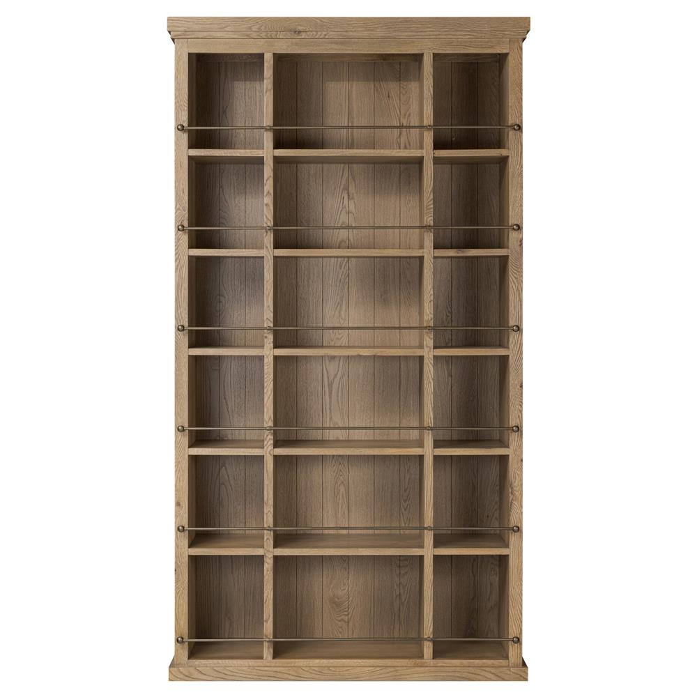 Alistair Worn Oak Bookcase|