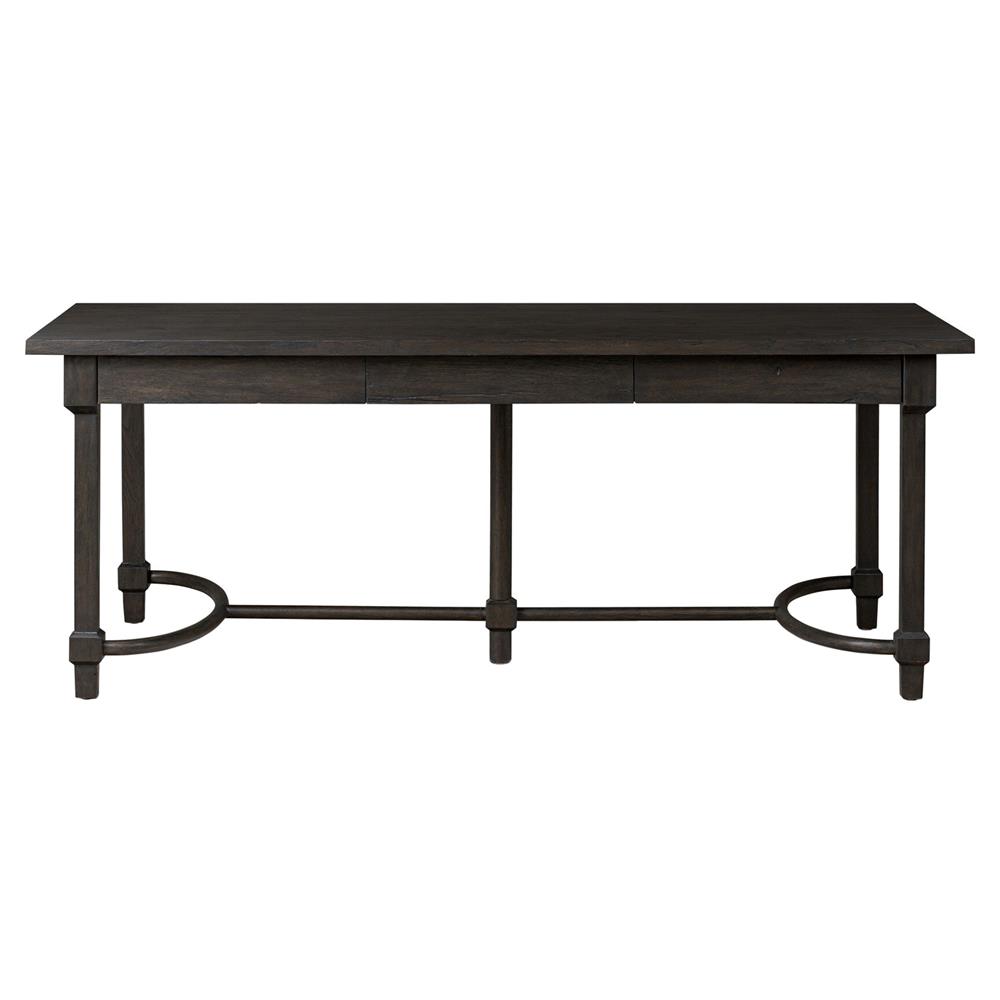 Edison Smoked Black Desk|