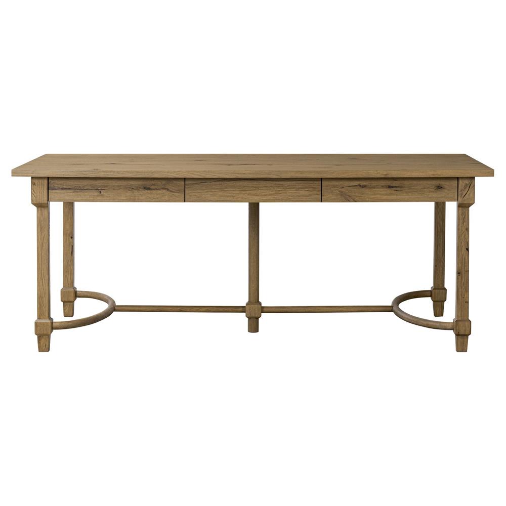 Edison Worn Oak Desk|