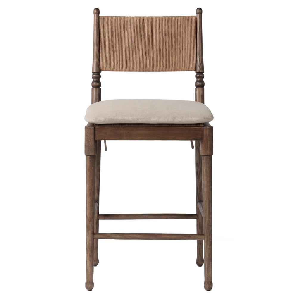 Fayth Broadway Dune Linen Counter Stool|