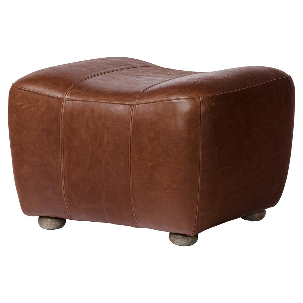 Kylo Dulane Mahogany Ottoman|