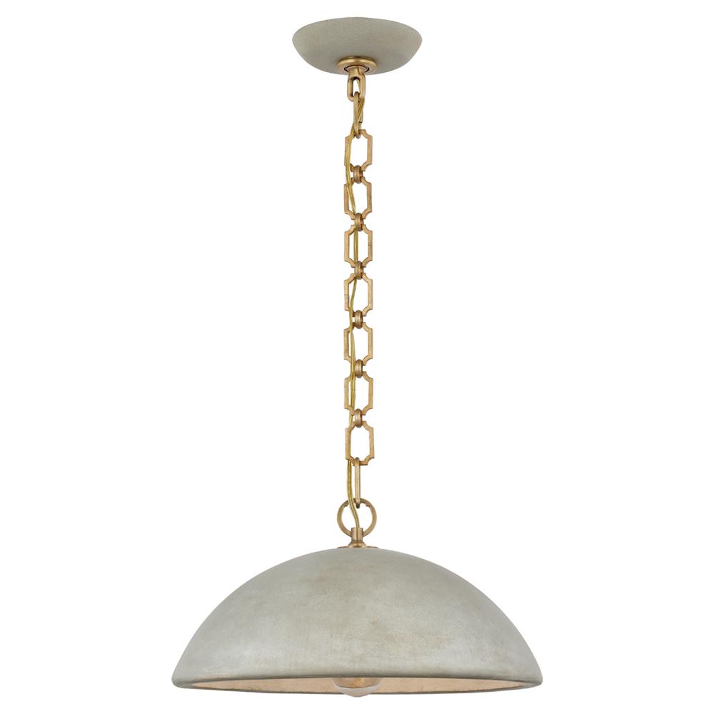 Visual Comfort Elliot Industrial Portland Grey Concrete Single