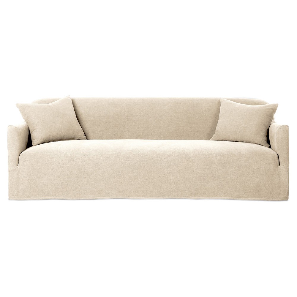 Lowell Broadway Dune Linen Slipcover Sofa - 96