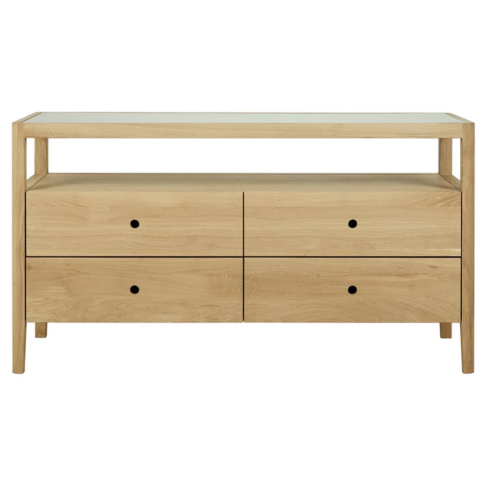 Nicole Modern Classic Oak Dresser|
