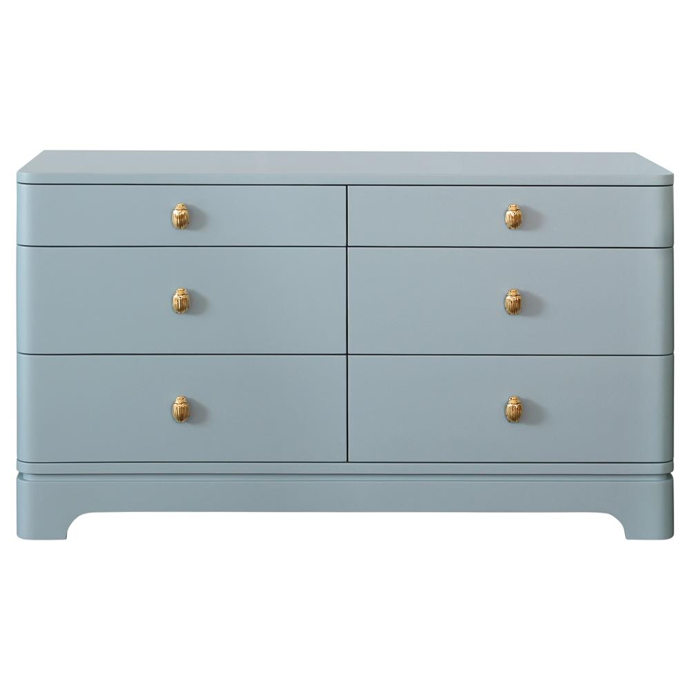 ★ももきち★drawer フリンジ　ライトブルー　サイズ2 未使用 Carter's Marisol 6-Drawer Dresser – DaVinci Baby