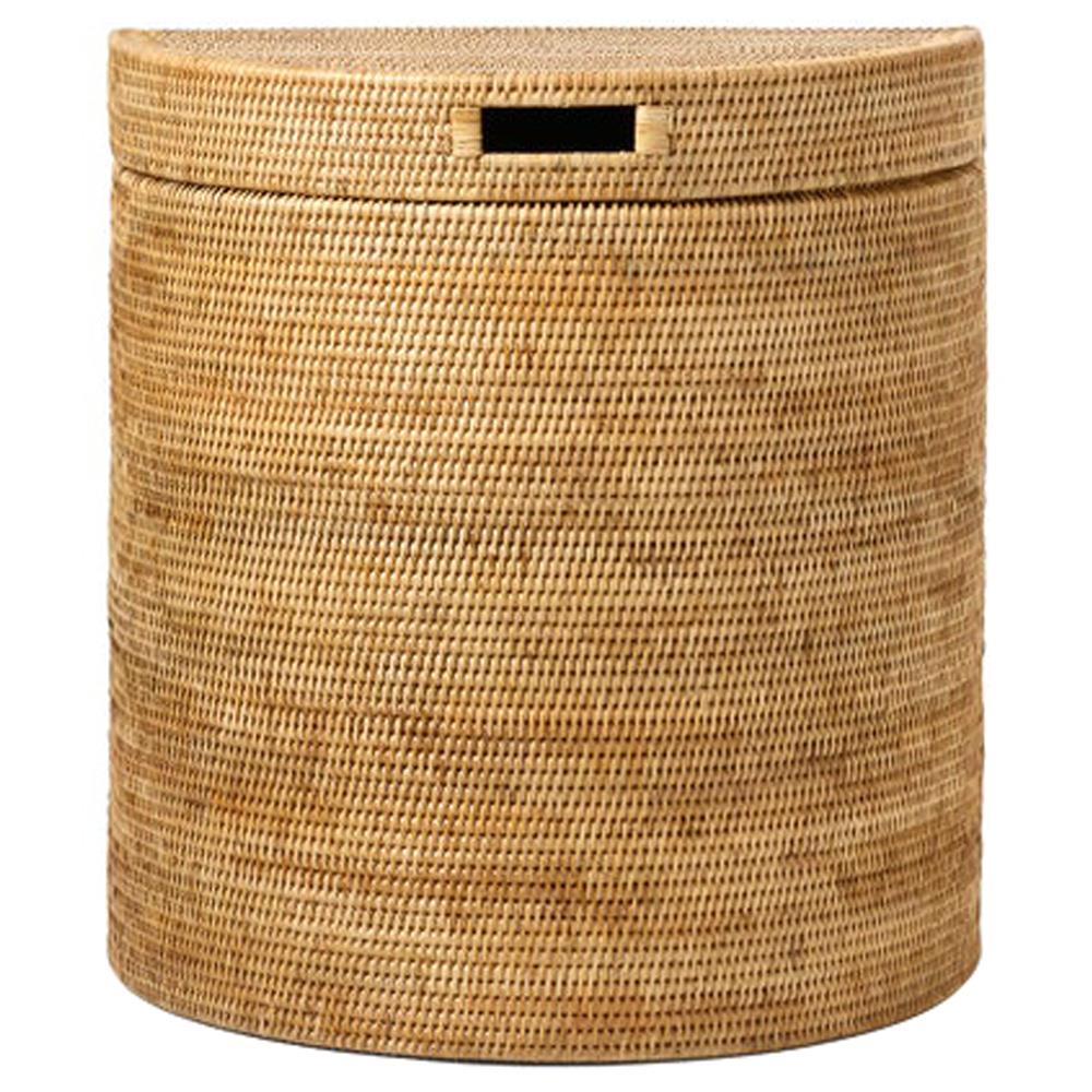 Pigeon and Poodle Belek Coastal Beach Natural Woven Rattan Hamper|