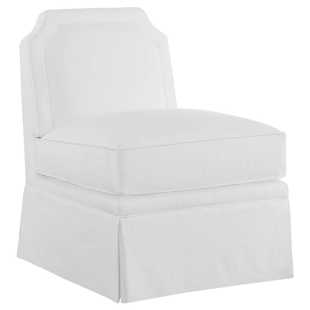 Highland House Luc French Country White Performance Skirted