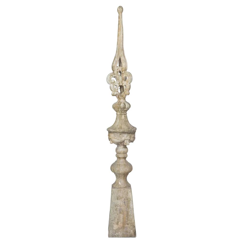 Clementine French Country Antique Garden Spire|