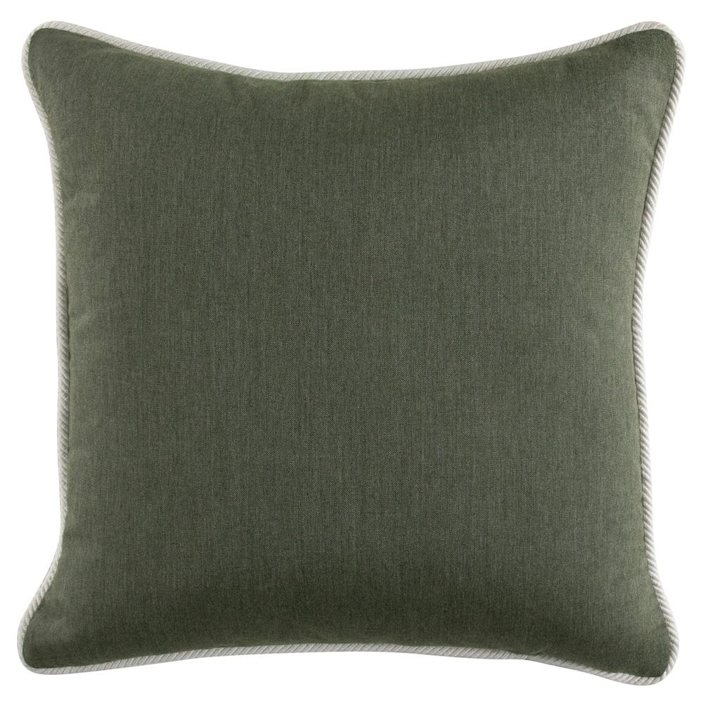 Averie Modern Classic Green Indoor Outdoor Throw Pillow - 20x20|