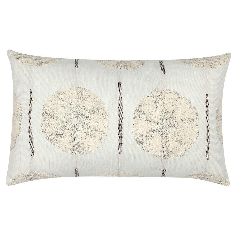 Solstice Coastal Beach Sand Indoor Outdoor Lumbar Pillow - 12x20|