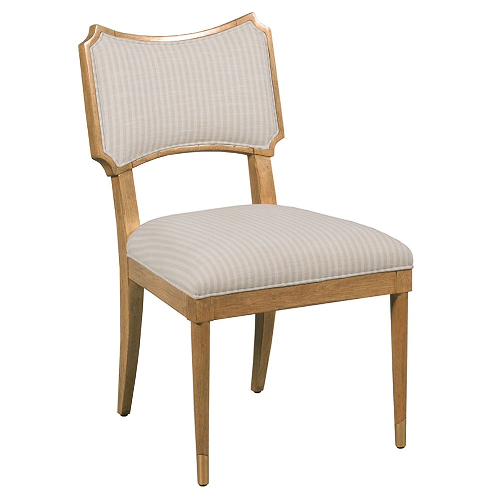Powers French Country Cream Stripe Dining Chair|