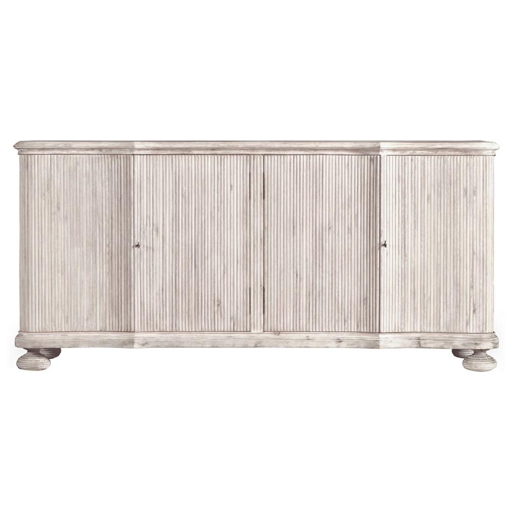 Gabriel Updated Traditional Washed Acacia Wood Buffet Standard (50