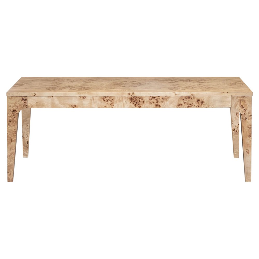 Marlo Modern Classic Light Burl Coffee Table|