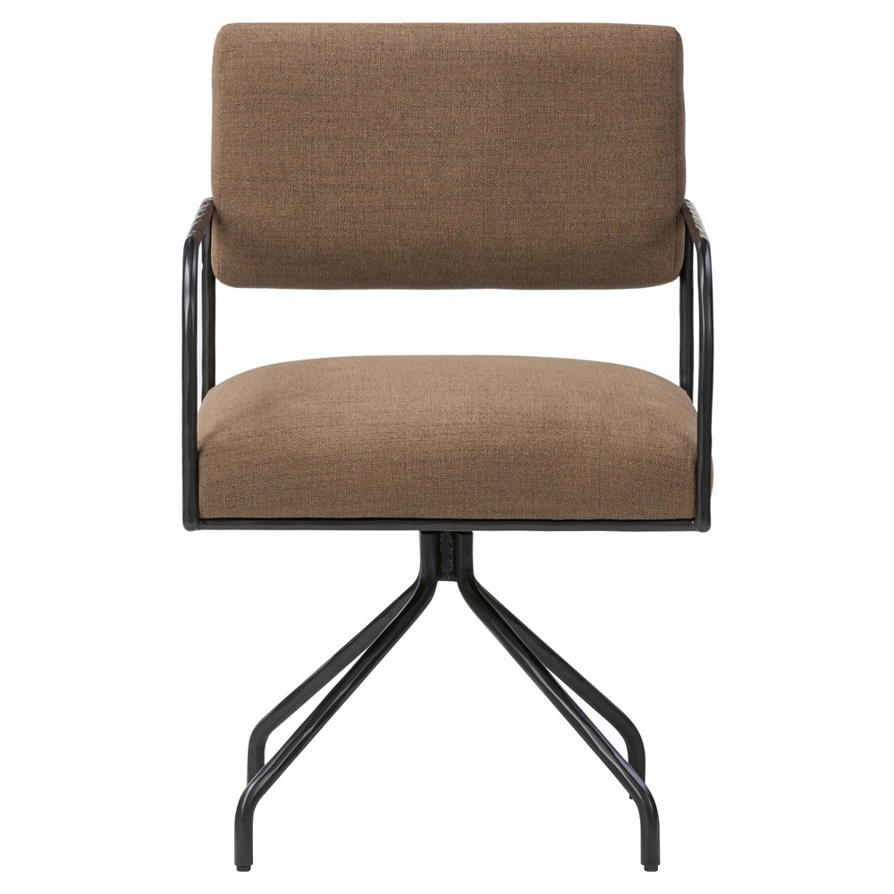 Faryn Modern Classic Brown Performance Office Chair|